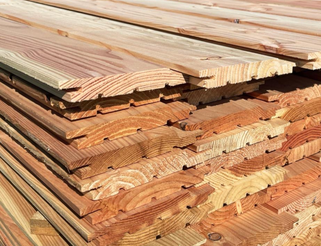 Larch 20 x 144mm Channel Groove Cladding ST10.L 