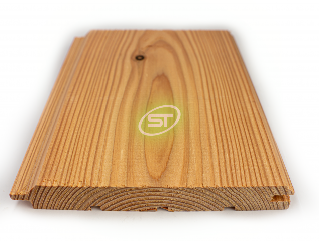 Larch 20 x 144mm T.G.V. Cladding ST1.L 