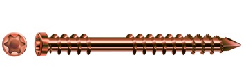 Spax Stainless Antique finish 5.0 x 60mm x 100 box decking screw
